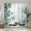 Zen Bamboo Garden Shower Curtain- Multi-Style Bath Decor, Perfect for Those Who Love Nature-Inspired and Practical Designs