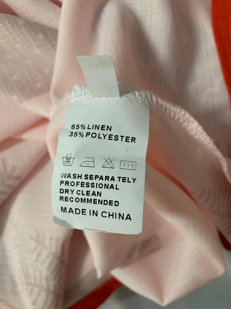 2025 European & American Printed Linen Sleeveless Mini Dress for Women