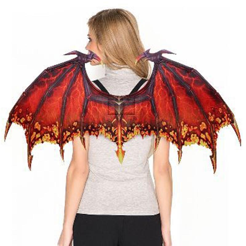 Adult Dragon Wing Costume Foldable Dragon Wing Adult Halloween Dragon Cosplay Costume for Women Men Halloween Dress Up