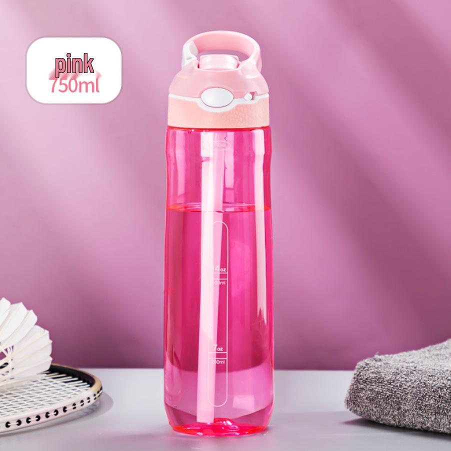 750ML Tritan Sports Water Bottle - Large Capacity, Portable Fitness Cup