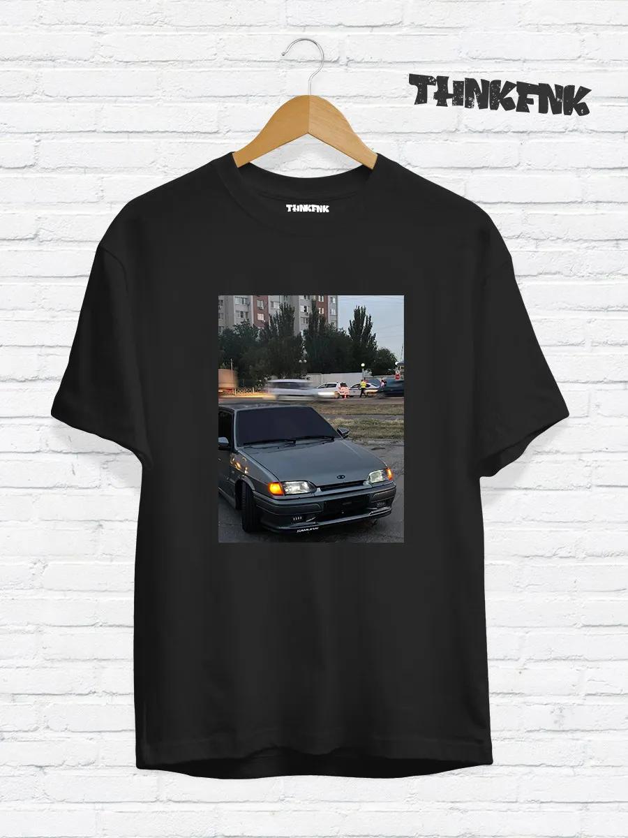Футболка с принтом Lada Priora XL