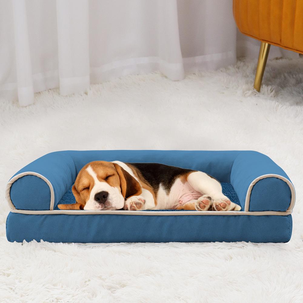 All-Season Doghouse Sponge Bed: Cool in Summer, Warm in Winter