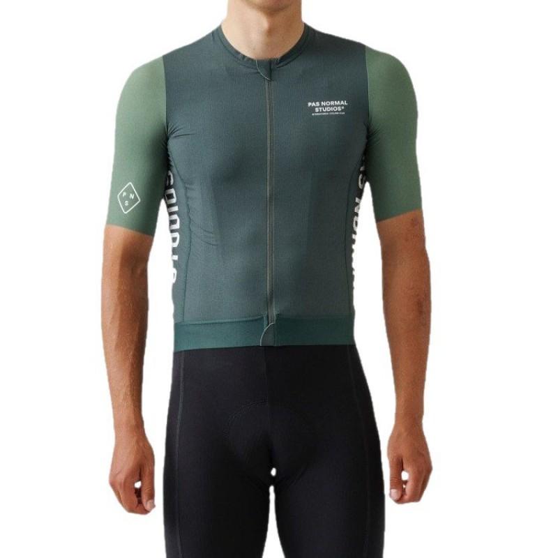Unisex Cycling Jersey Breathable Quick-Dry Short Sleeve Bike Shirt Road Riding Sports