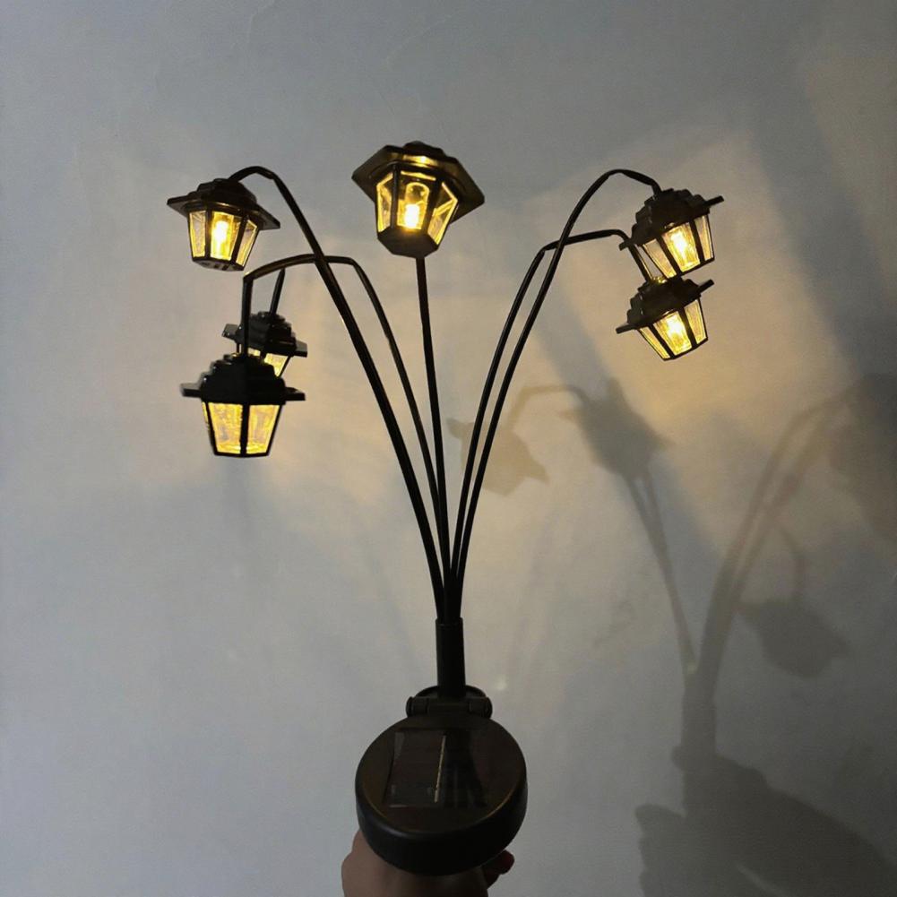 Garden Solar Light Outdoor Solar Powered Ground Insert Waterproof Landscape Lighting for Pathway Driveway Porch Lawn Patio Yard