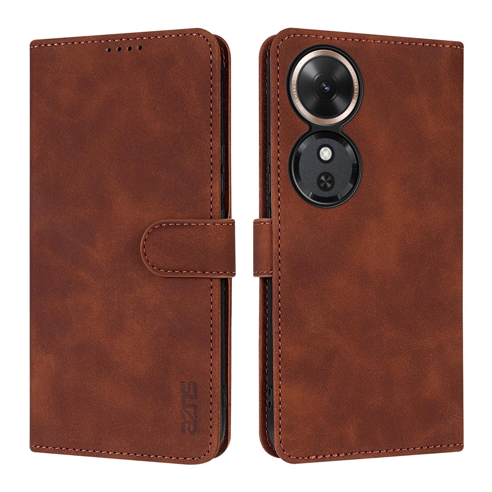 

AZNS Чохол-гаманець з PU шкіри для телефону For Honor Play 60 5G Brown