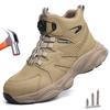 Work Safety Boots Men Women Indestructible Steel Toe Cap Safety Shoes Puncture-Proof Security Protective Work Shoes Size 47 48