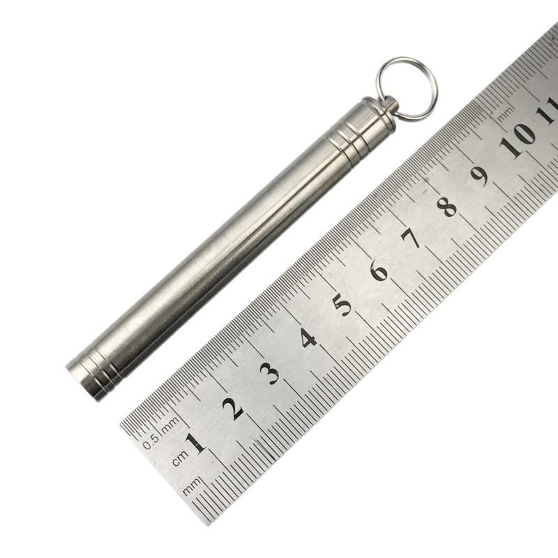 Waterproof Titanium Toothpick Holder with TC4 Alloy Toothpicks for Camping and Outdoor Use – Portable and Sealed Storage Jar