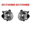 1Pair Front Bumper LED Fog Lamp DRL Light Assembly For BMW X2 F39 20I 25I 25Ix 20Dx 2018- 63177444805 63177444806-A87Q