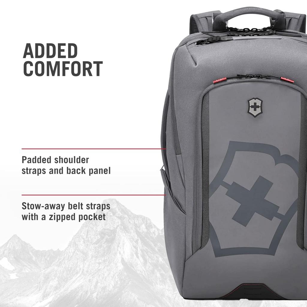 Touring Traveler Backpack That Can Hold a Business Slim Gray 612119 [Victorinox] 2.0 Backpack, 17-inch Laptop, Business, Men's, School, Commuting,