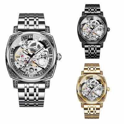 Men's Waterproof Luminous Running Alarm Clock Watch