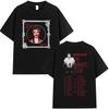 Bruno Mars The Romantic Tour 2026 Summer Printed Tshirt Mens Hip Hop Luxury Fashion Tshirt Y2k Retro Harajuku Cotton Tshirt