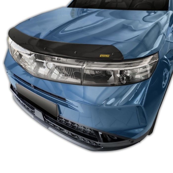 Scoutt | Hood Protector Deflector For Opel Grandland From 2024, Aerodynamic, Easy Assembly, No Drilling Required