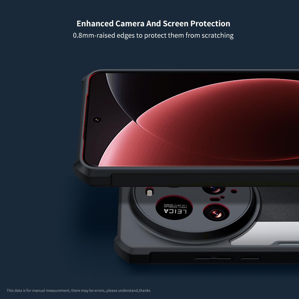 XUNDD Pro Xiaomi 15 Ultra Pouzdro Odolné proti pádu TPU + Akryl Průhledná Zadní strana Kryt Telefonu