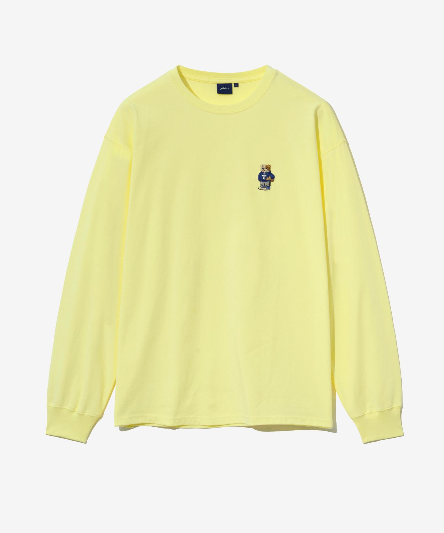 Вышивка Yale Dan с длинным рукавом_Лимонно-желтый Lemon Yellow/L