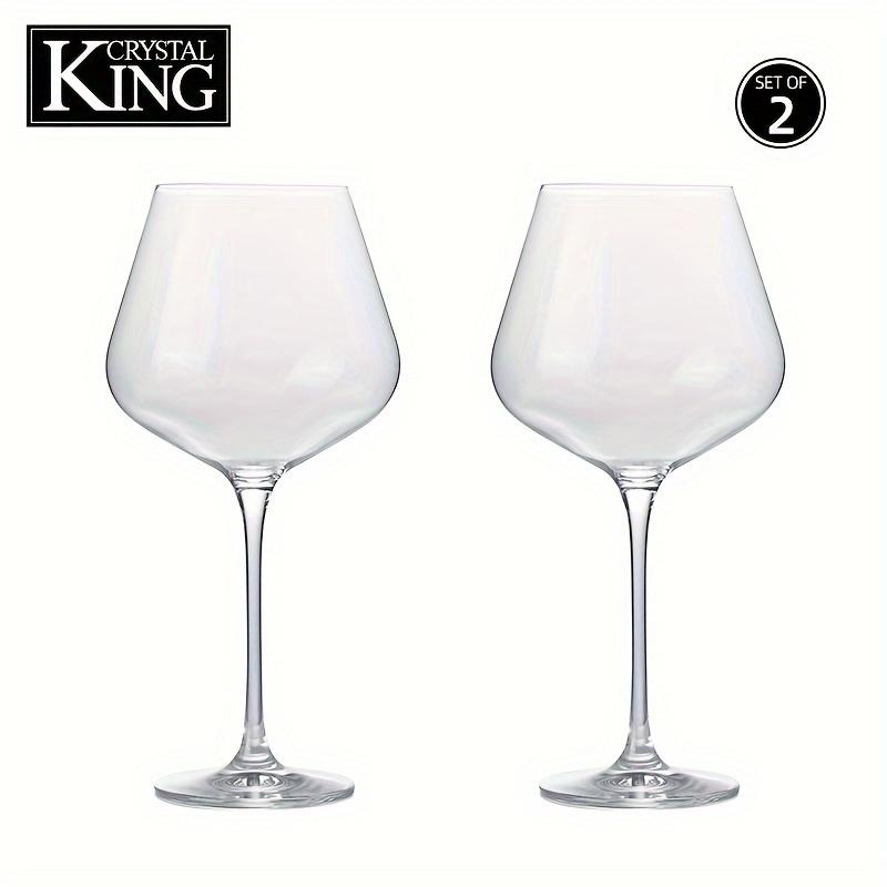 

2 шт. бессвинцовый хрустальный бокал для красного вина, креативный прозрачный бокал для красного вина, изысканный афинский бокал для красного вина, стильный классический бокал для вина, подходящий для дома 1 Set Of 2
