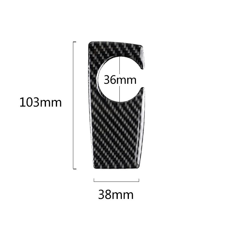 

For BMW F07 F10 F25 F26 2009-2016 X3 X4 Carbon Fiber Car Gear Shift Panel Cover Trim Stickers Decoration Decal New Auto Interior