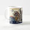 Utagawa Keisai and Utagawa Ship Carrying the Seven Lucky Photo Mug Kuniyoshi, Eisen, Kunisada's "Treasure Gods" Mug (Ukiyo-e Series)