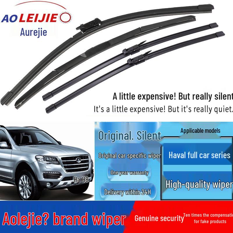 

Applicable Haval H6 & Coolbear Bone-Free Wiper Blade for Great Wall H2, H5, C30, C50 & Jingling Tengyi. Menglong (2023-2024)