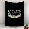 The Lord of the Rings One Ring Wall Tapestry Elvish Script Fellowship Silhouettes Fantasy Decor for Bedroom Game Room Gift