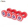Webu Commercial Captain America PU Coated Fixed Dumbbell Set