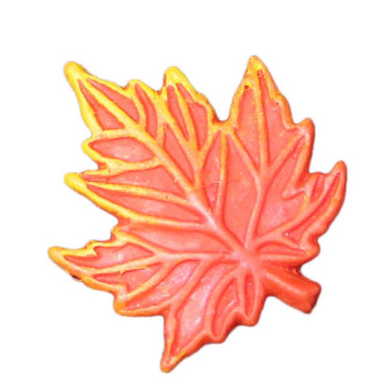 Welcome Garden Resin Ornament With Heart And Maple Leaf For Celebration Gift