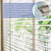 8PCS Transparent Mini Blind Brackets Univerasal Bottom Rail Holder  Window Blinds Accessories