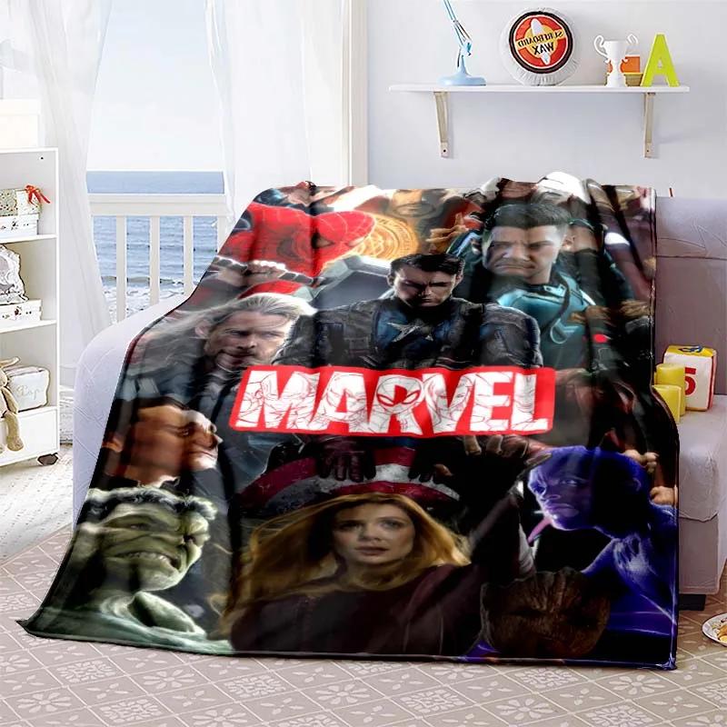 Cartoon Nordic Mythology Thor Series Blanket Living Room Bedroom Sofa Cover Blanket Soft and Comfortable Children's Nap Blanket