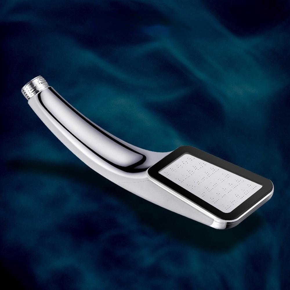 

Высококачественная насадка для душа под давлением с дождевой насадкой, 300 отверстий, насадка для душа, водосберегающий фильтр, распылительная насадка, экономия воды под высоким давлением серебряный