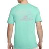 Nike Graphic Print Crew Neck Fitted Short Sleeve T-Shirt Men Tops Green DN5193-392
