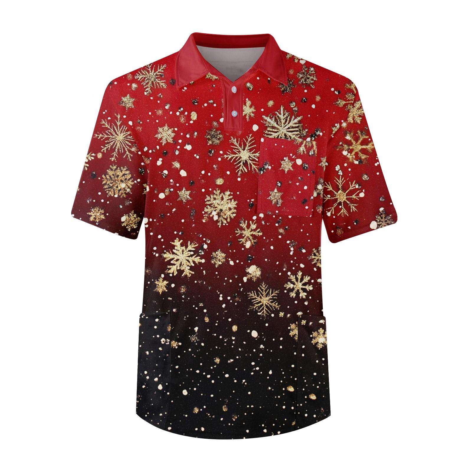 

Мужская однотонная футболка с коротким рукавом, пуговицами, лацканами, нагрудным карманом, Dry-nurse XXXXXL красный