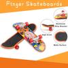 Mini Finger Skateboard For Kids And Adults, Random Designs For Finger Coordination Training, Stress Relief And Party Favors