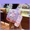 Adorable New Children's Backpack Set Featuring Cute Cartoon Bunny Pencil Case In Various Colors