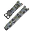 Correa de Resina para Casio G-Shock GST-W300 GST-S300 GST-S210B GST-S110 GST-W110 Hombres Reemplazo Pulsera Brazalete de Goma Camuflada para Reloj