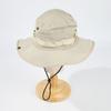 Outdoor tourism UV protection Mountaineering fisherman hat Leisure jungle round-brimmed hat Cycling breathable fishing sun protection hat
