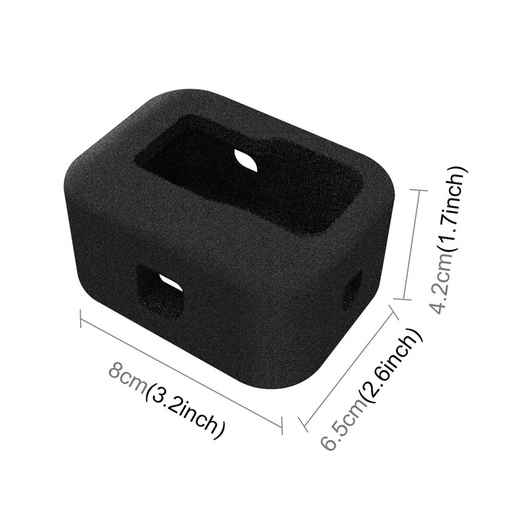 Foam Shell for GO 13 Minimizes Wind Interferences Foam Cover for Cycling Skiing and Surfing For Video Cameras