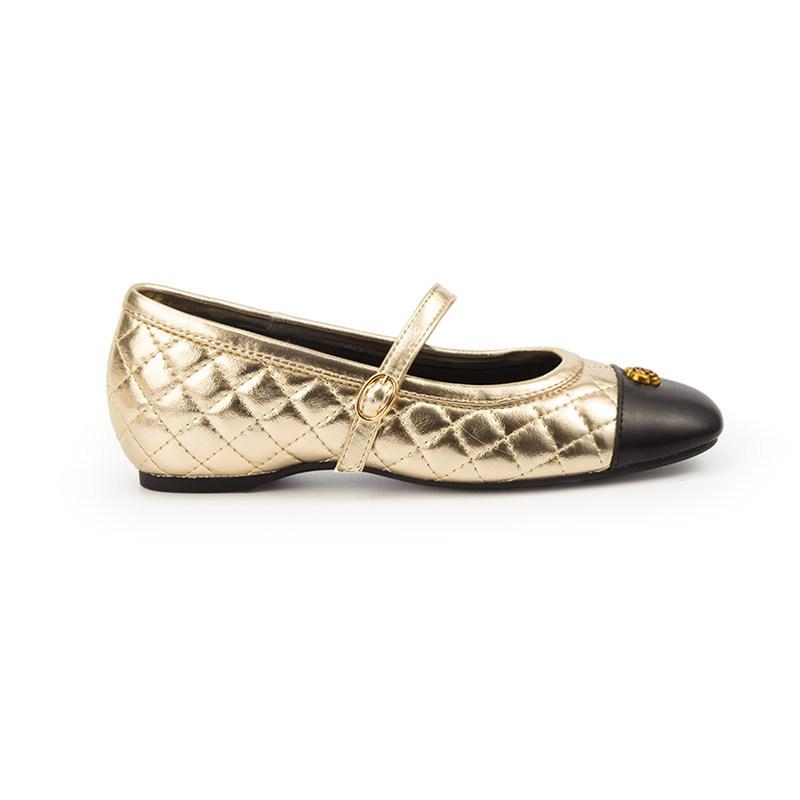 Anti-slip Shoes - New Style, Versatile, Gold Buckle, Inner Heightening, Women's Shoes
