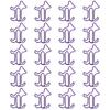 20Pcs Paperclips Bookmarks Metal Cartoon Shaped Office Supplies Clips  Puppy