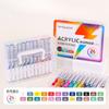 0,7/1,0 mm Metall Acryl Marker Deckende Schichtmalerei Kunststifte Große Kapazität Wasserdicht Permanent Zeichenstifte