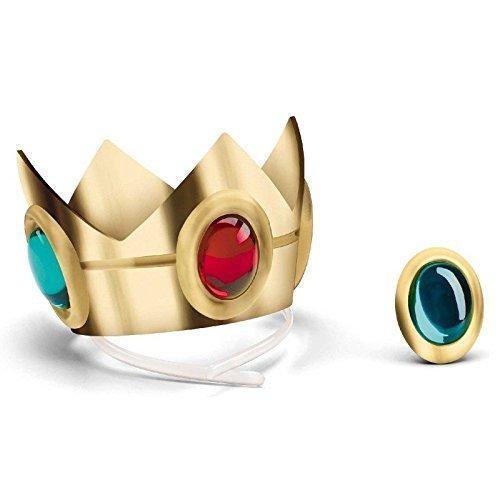 

Маскировка Super Mario Brothers Princess Peach Косплей Товары Набор Корона и Амулет [Предмет]