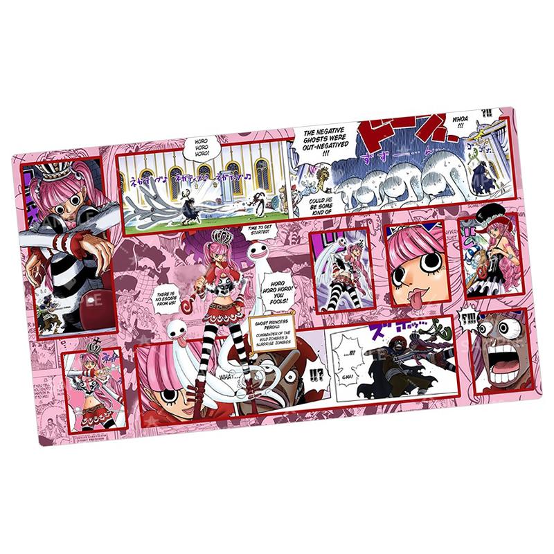 Anime One Piece OPCG Dedicated GAME Accessories DIY Card PlayMat Comic Series Nami Perona Buggy Collection Gift Toys