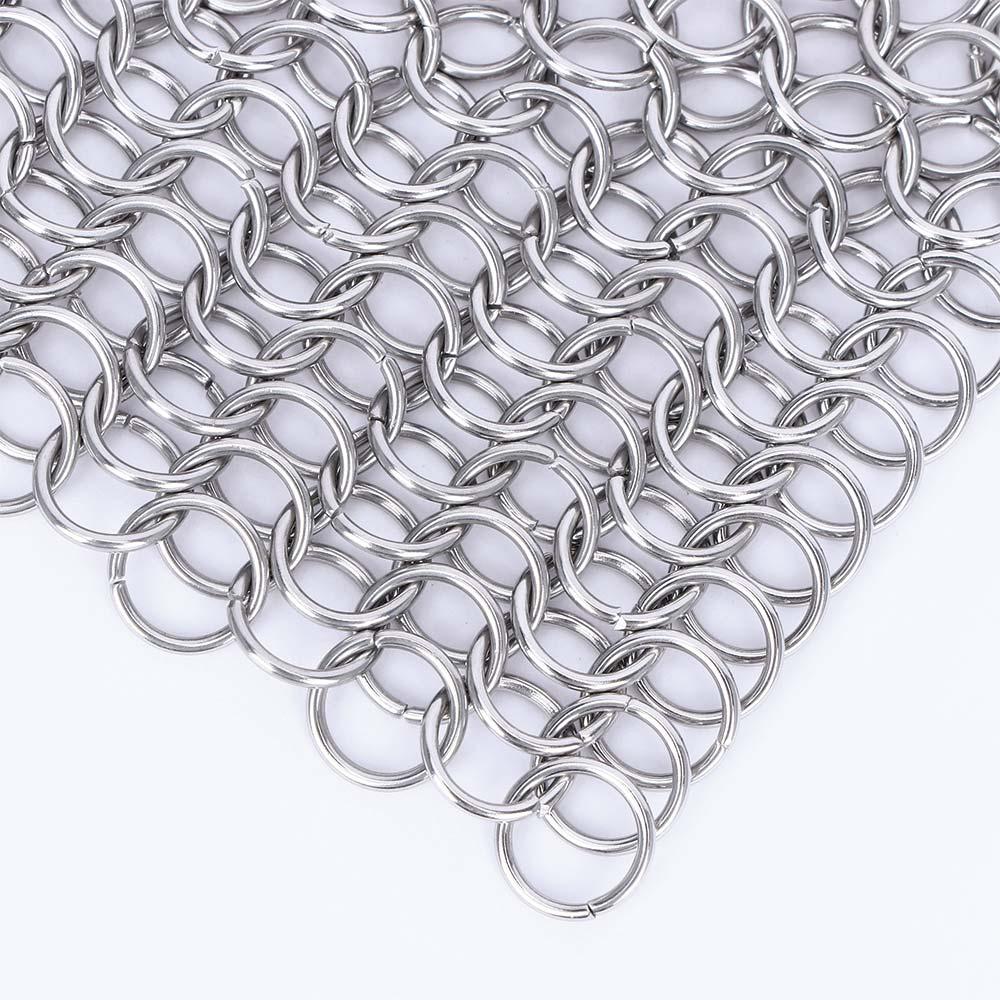 Scrubber Circular Ring Cookware Durable Kitchen Tool Pan Brush Cast Iron Cleaner Stainless Steel