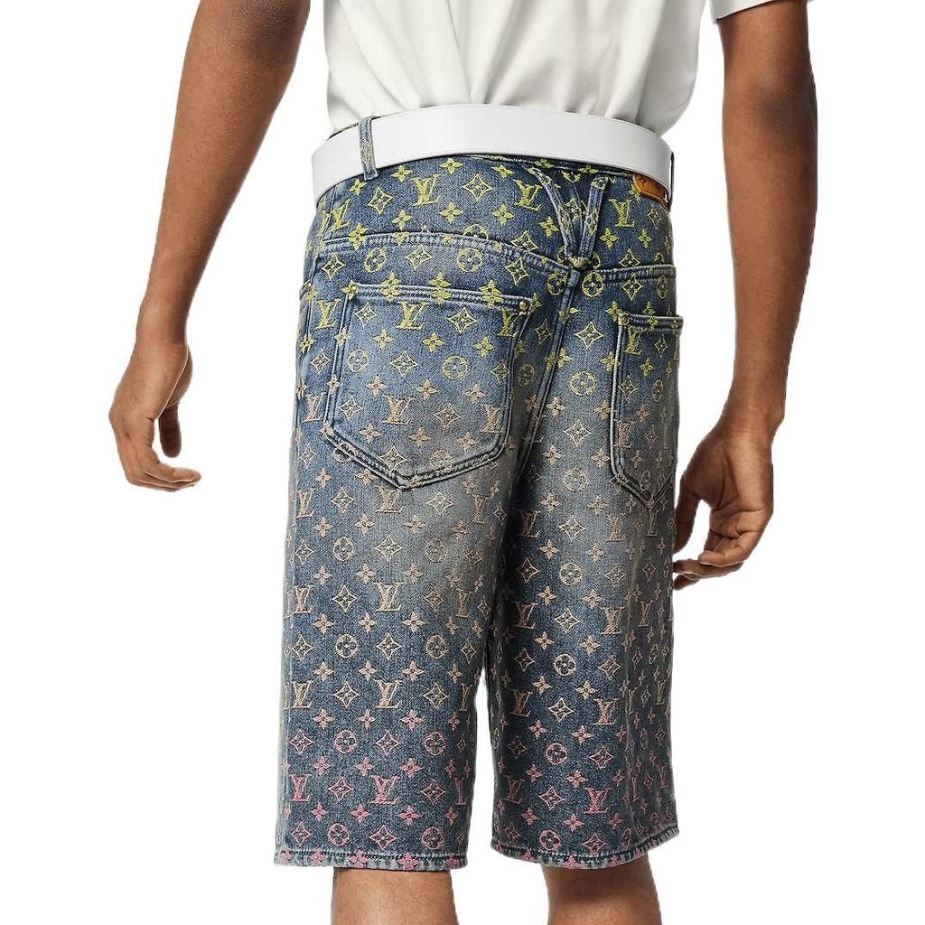 LOUIS VUITTON Denim Shorts Men's 1AB928