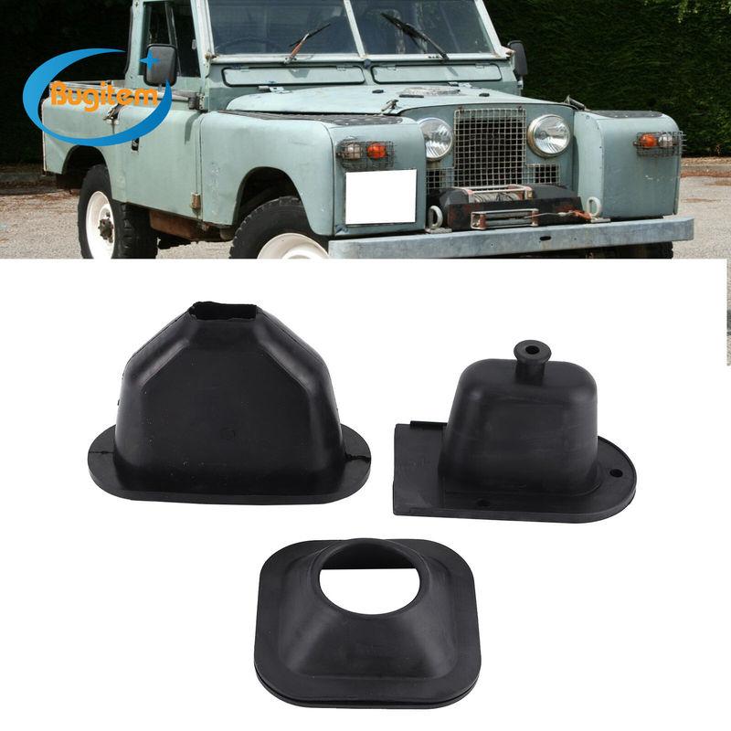 3PCS/Set Gear Lever and Handbrake Lever Gaiter Kit DA2466 Rubber Boot For Land Rover Series 2A & 3 Auto Repair Kit