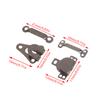 10Set Metal Trousers Suit Pants Hook Button Skirt Invisible Hooks And Eyes Closure Fastening Buckle Diy Pants Adjustment Buckles