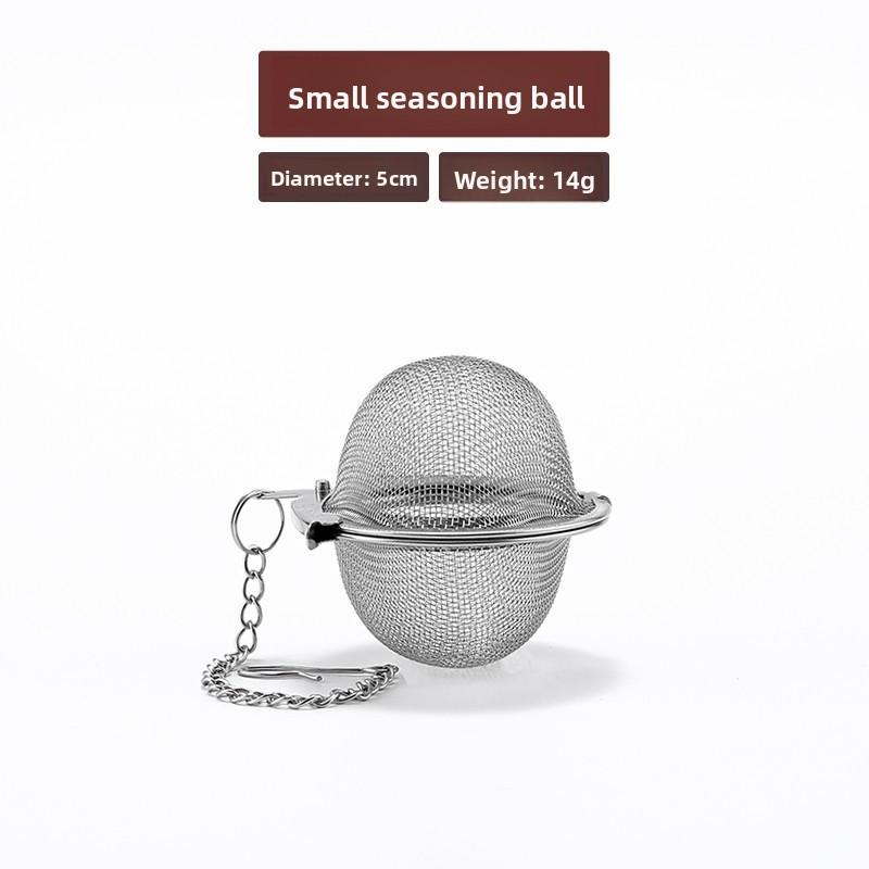 

Приправы в шариках, Бытовые фильтры-сита для заваривания чая, Маринады, Коробки для приправ для супов и тушеного мяса, Шарики-фильтры для приправ для хот-пота Small