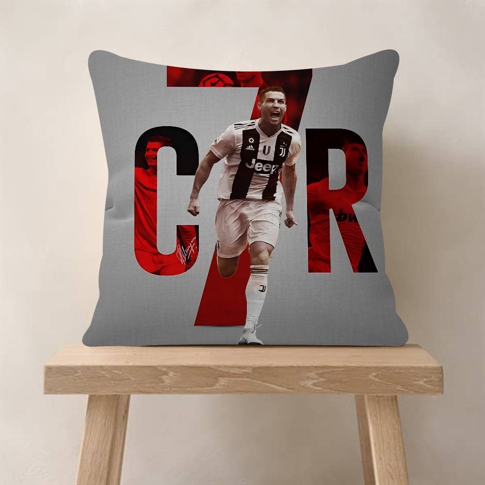 CR7 Cristiano R-Ronaldo-es Cushion Cover Pillow Cover Decor Pillowcase Printed Cushion Case For Couch