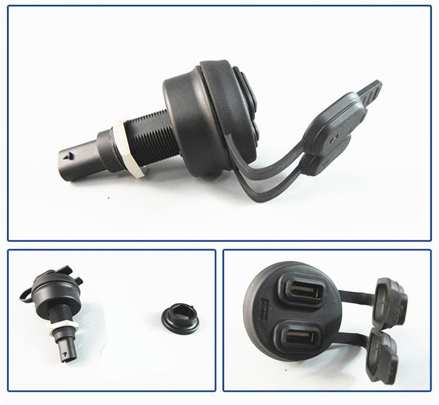 USB Charger Adaptor for BMW R1200GS R1250GS R1250RT K1600GT On-Board DIN Socket