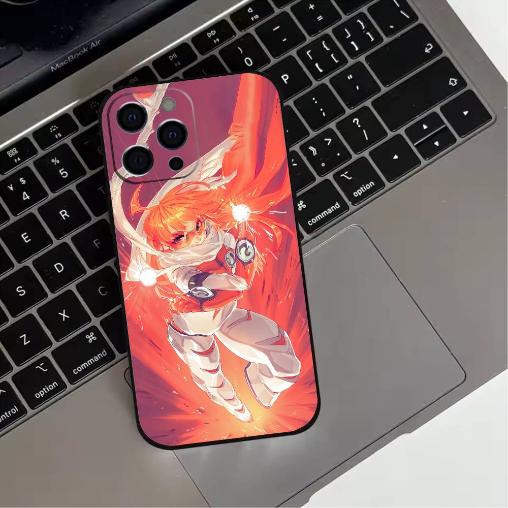 Diebuster Gunbuster  Phone Case For iPhone 17,16,15,14,13,12,11 Plus,Pro Max,XS,Soft Silicone Black Cover