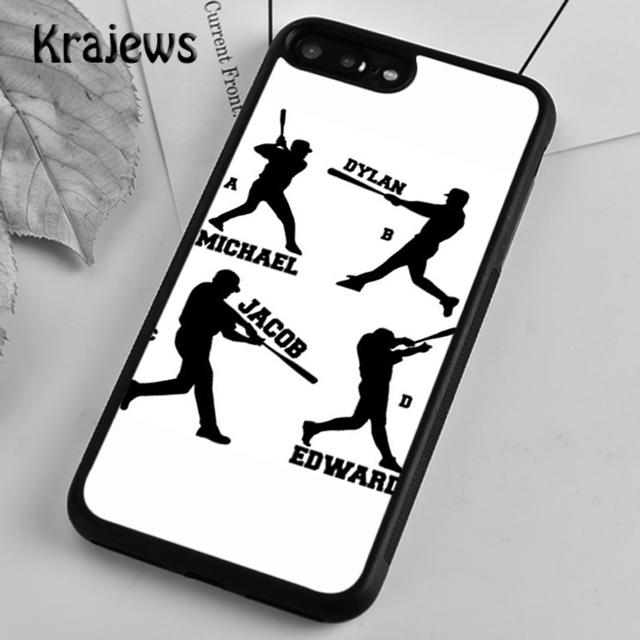 Krajews Softball Mom Bags Soft Phone Case Cover For iPhone 17 Air 16 15 14 Plus 11 12 13 Pro Max Plus Coque Fundas