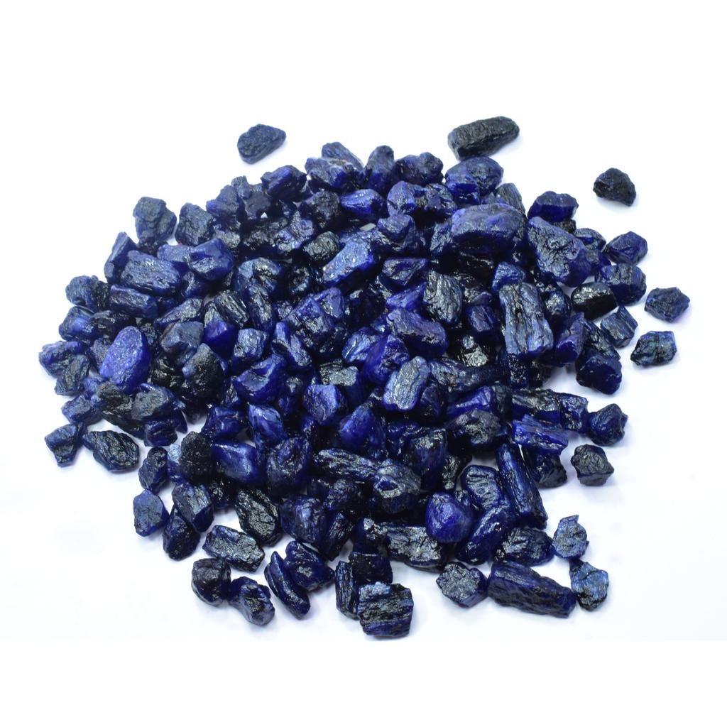 Lot Natural Blue Sapphire 800ct Uncut Rough Certified Loose Gemstones